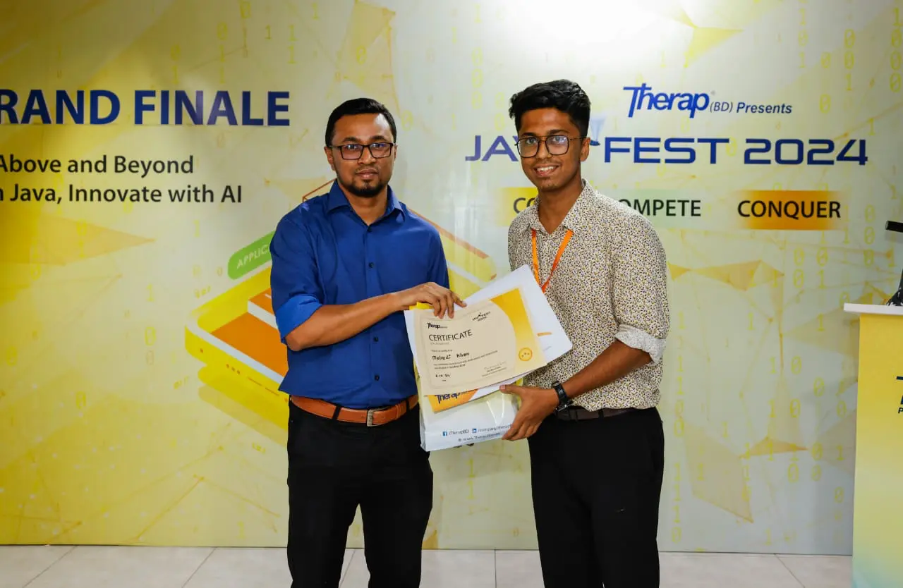 Therap JavaFest 2024 - Top 10 Finalist